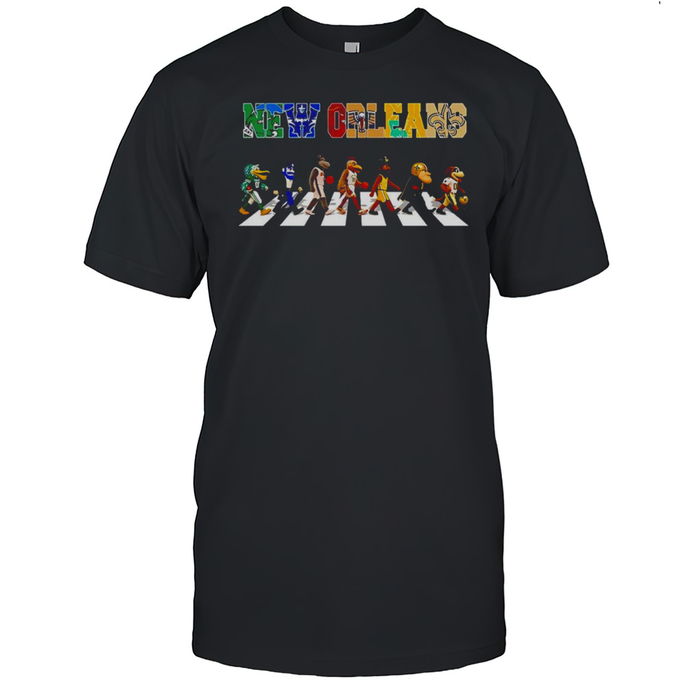New Orleans Abbey Road Mascot Shirt