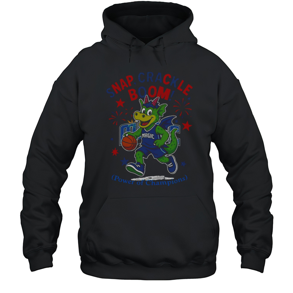 Orlando Magic Snap Crackle Boom Power Of Champions Indepencence Day Shirt Unisex Hoodie