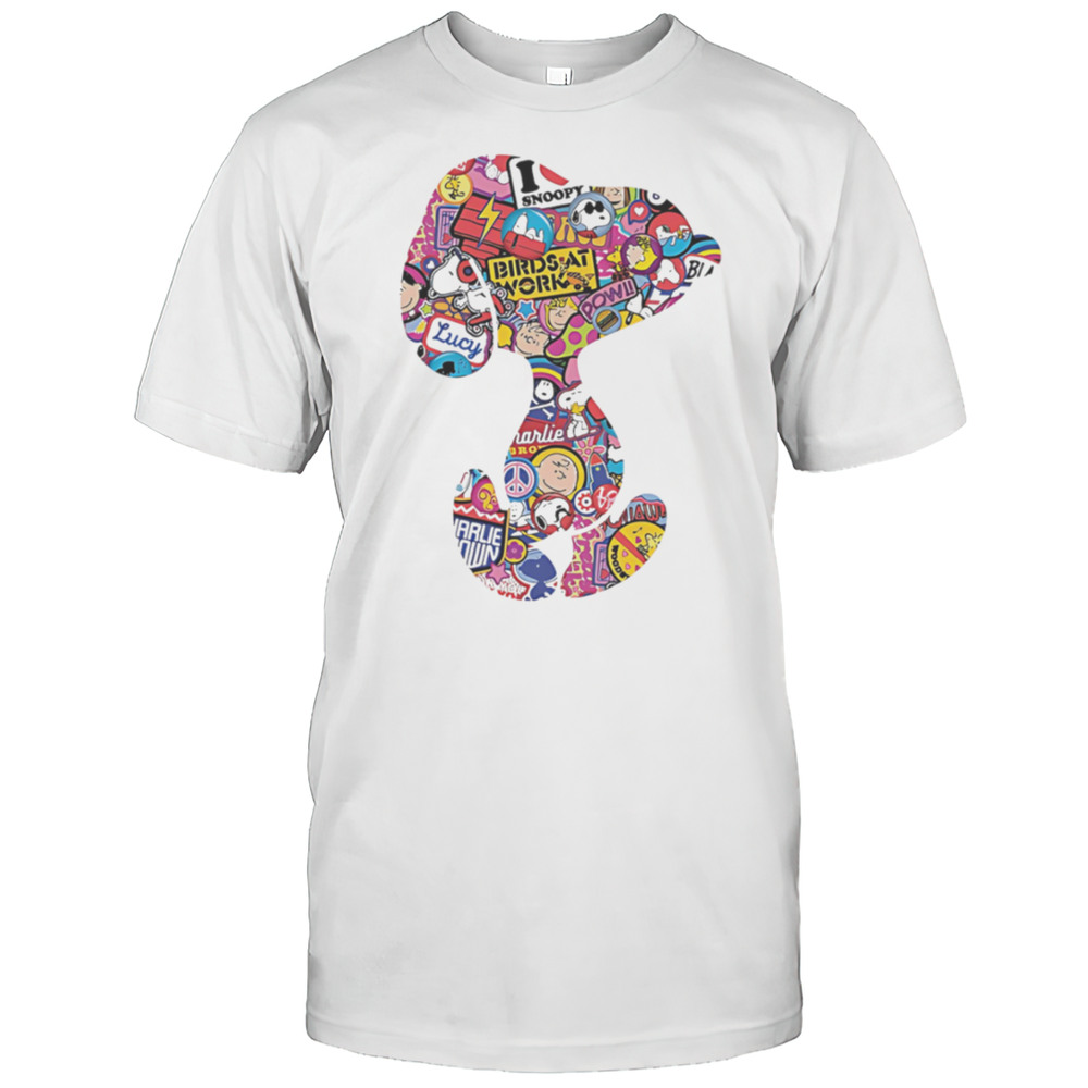 Snoopy Birds At Work Shirt
