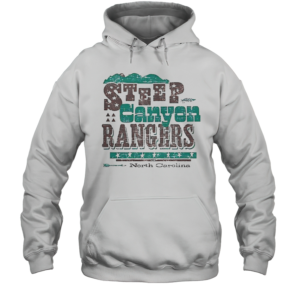 Steep Canyon Rangers Letter Press North Carolina T-Shirt Unisex Hoodie