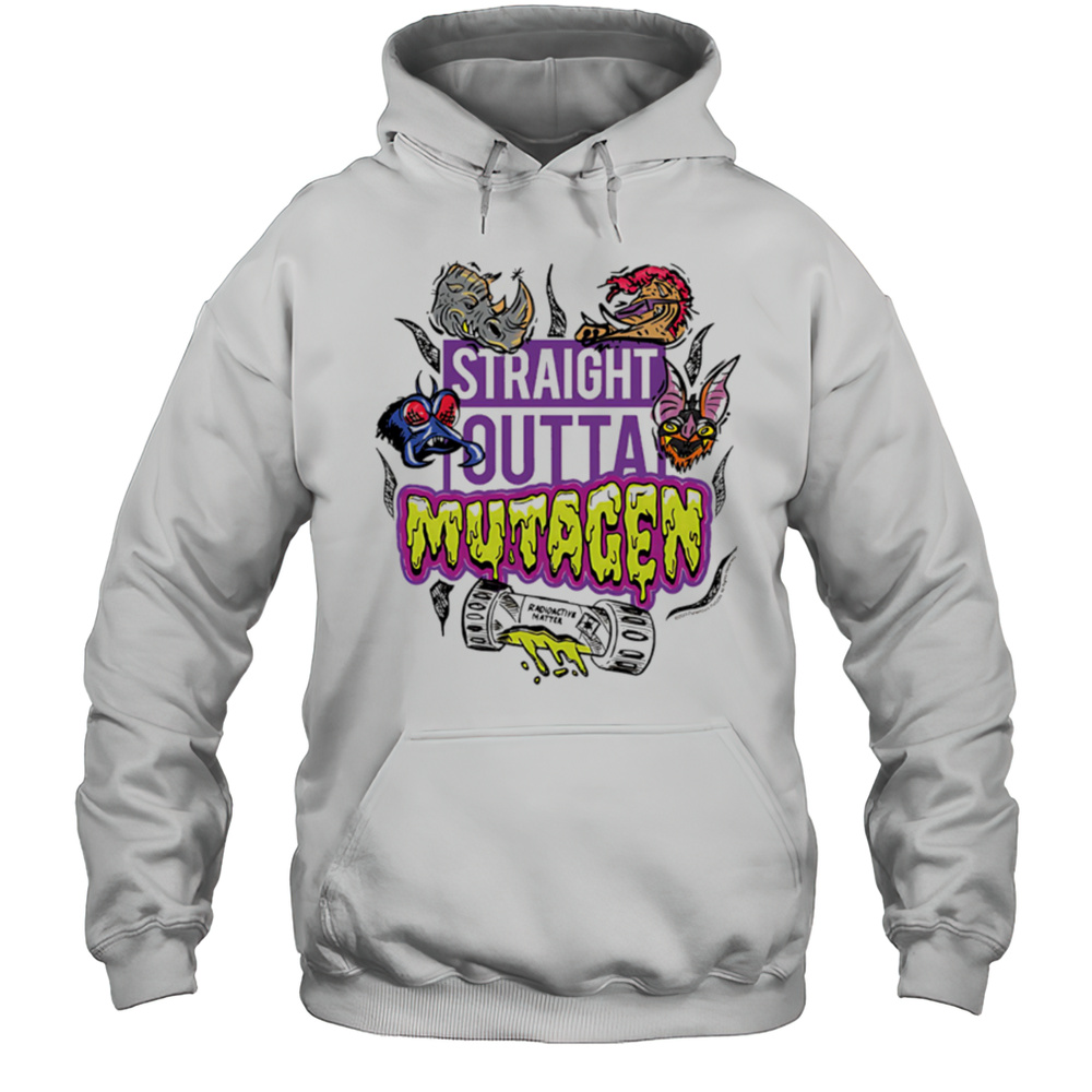 Straight Outta Mutagen Teenage Mutant Ninja Turtles Mutant Mayhem Shirt Unisex Hoodie