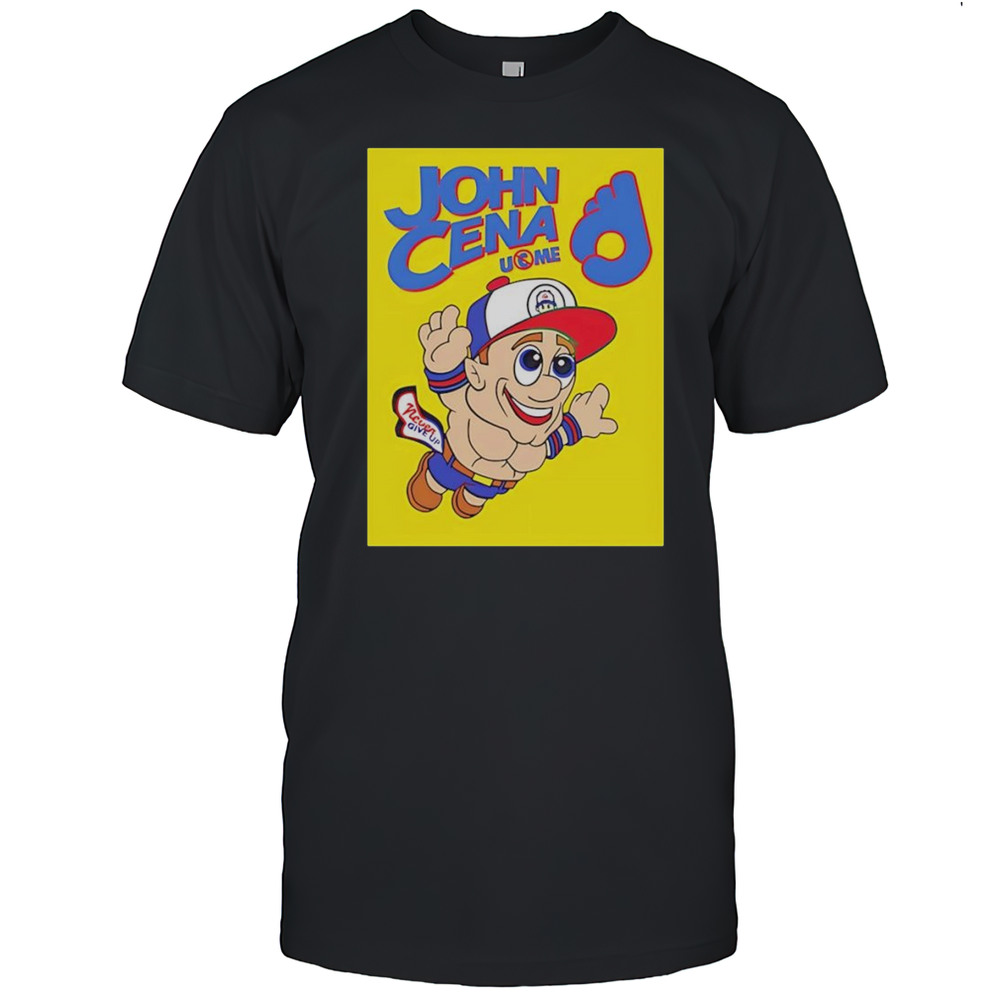 Super Mario John Cena U Cant See Me Shirt