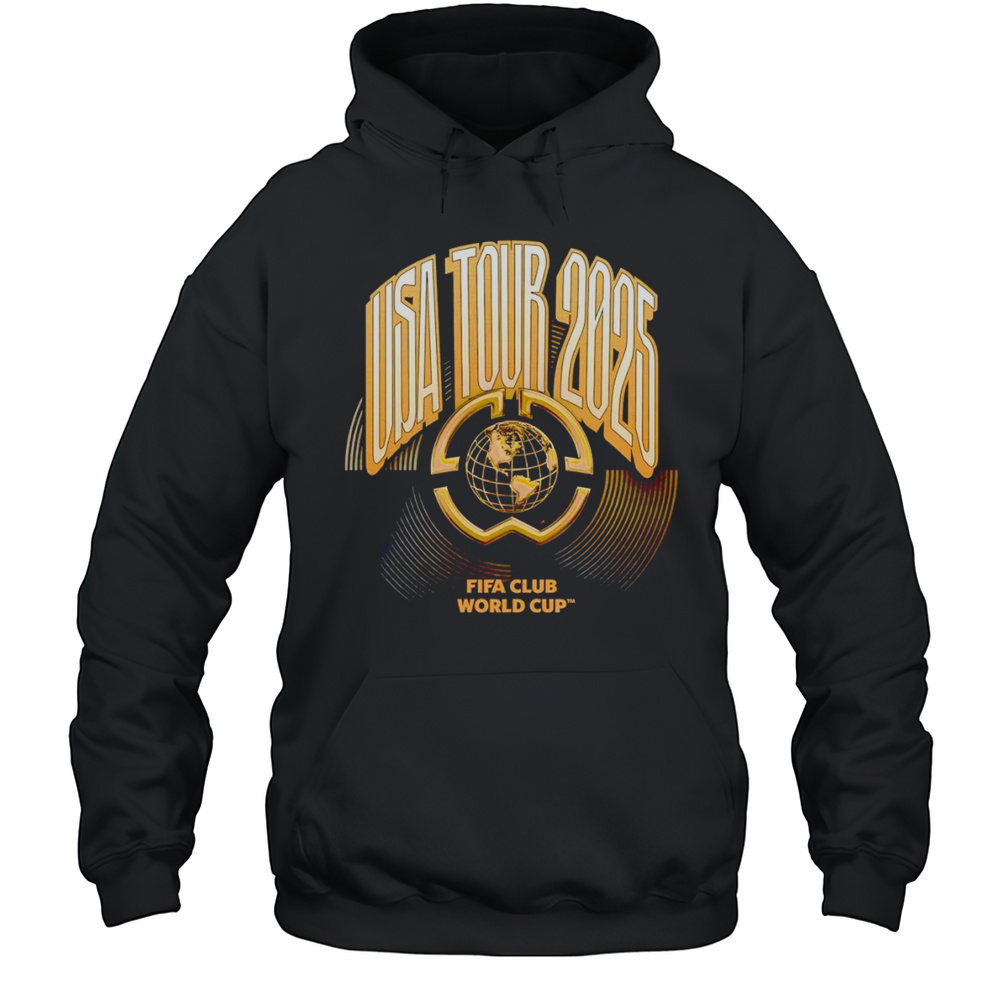 USA Tour 2025 Fifa Club World Tour Shirt Unisex Hoodie