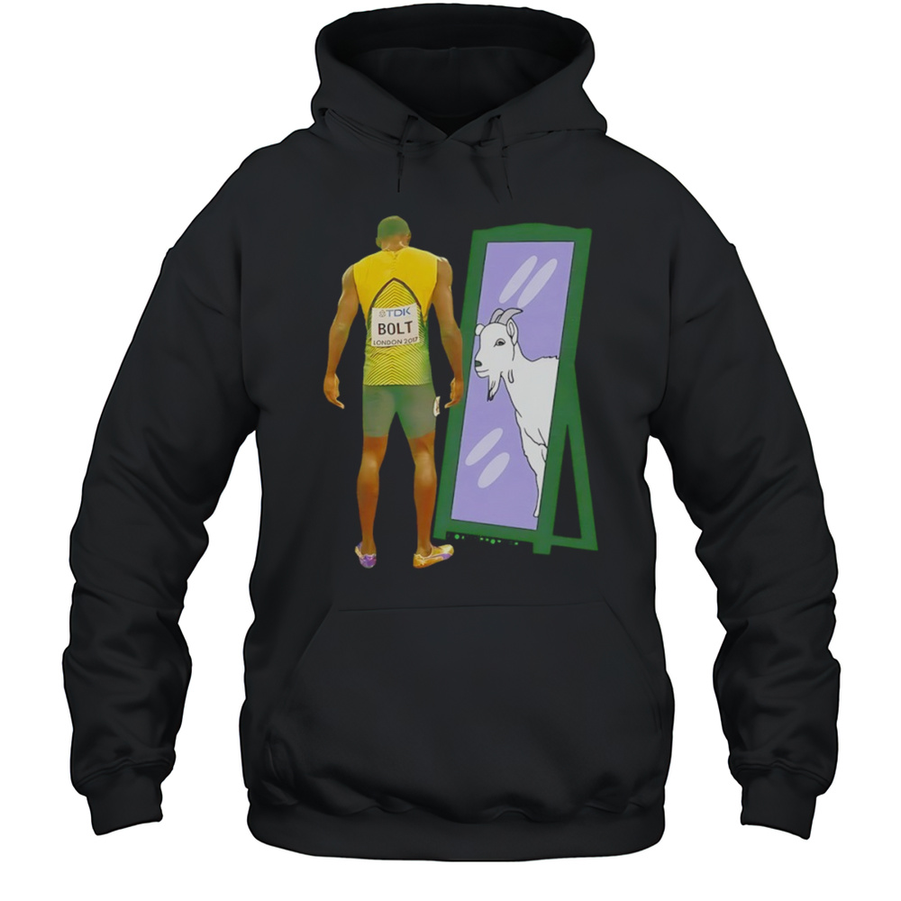 Usain Bolt London 2017 Athlete Mirror Goat Shirt Unisex Hoodie