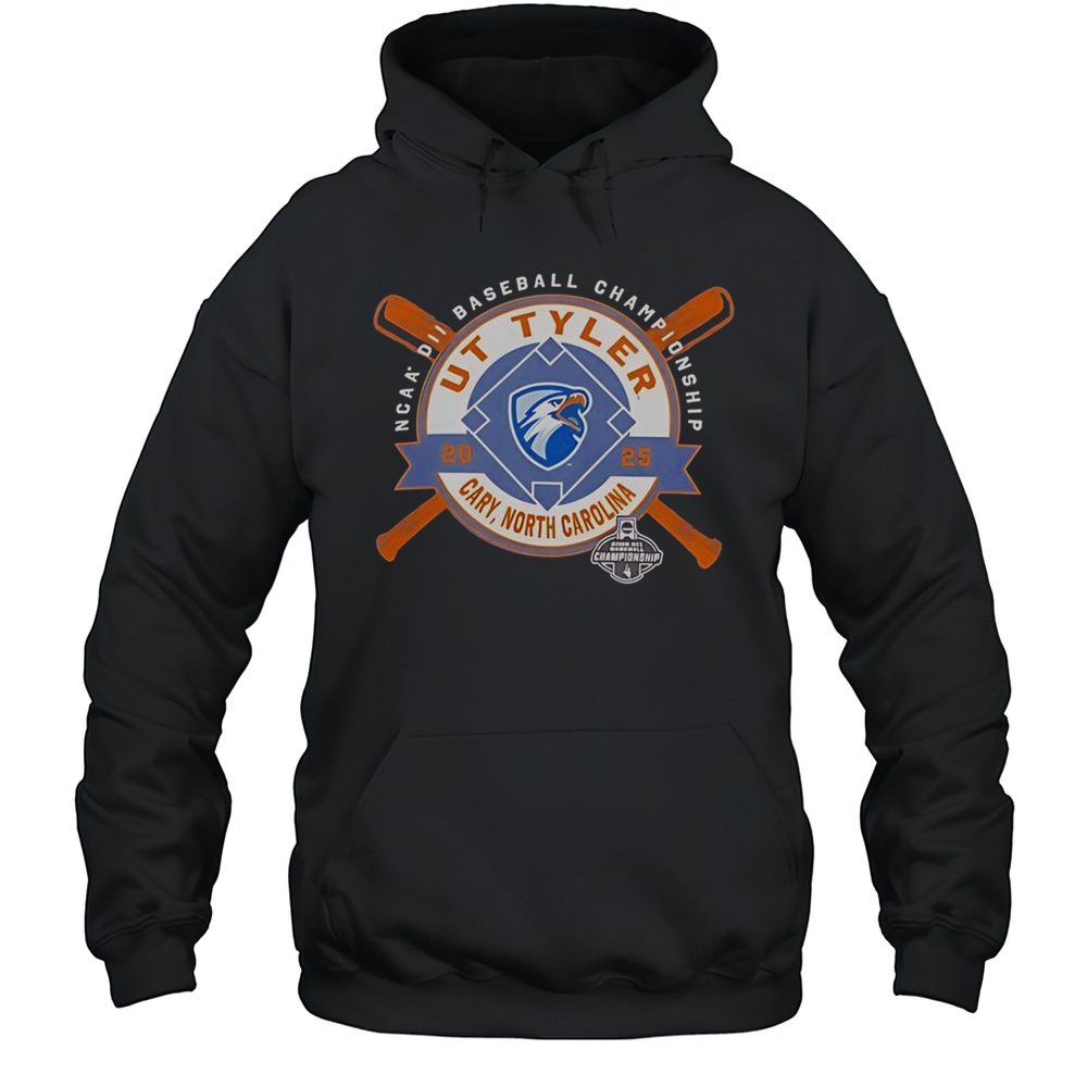 UT Tyler Patriots NCAA DII Baseball Championship Cary North Carolina 2025 T-Shirt Unisex Hoodie