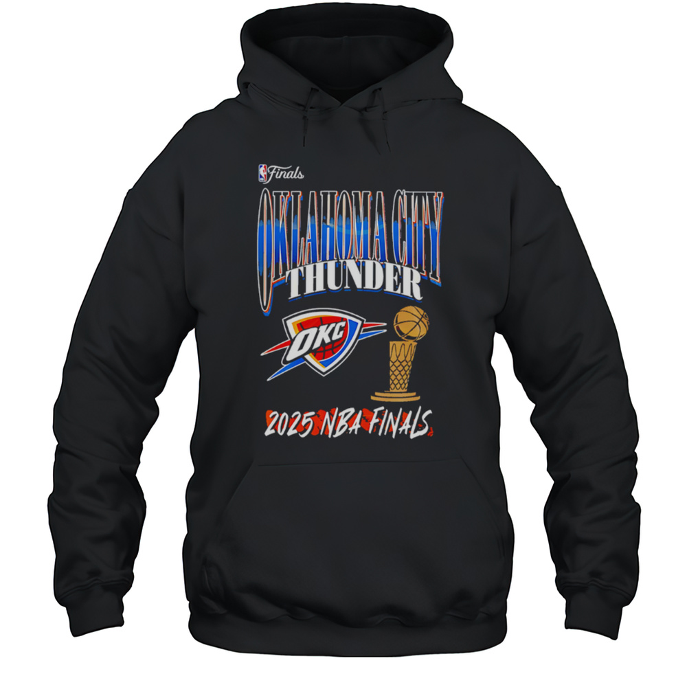 Western Conference Champions 2025 Oklahoma City Thunder Finals Shirt Unisex Hoodie