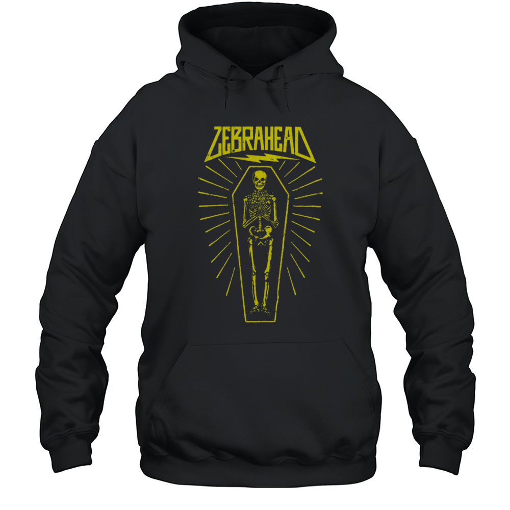 Zebrahead Lay Me To Rest Skeleton Coffin T Shirts Unisex Hoodie