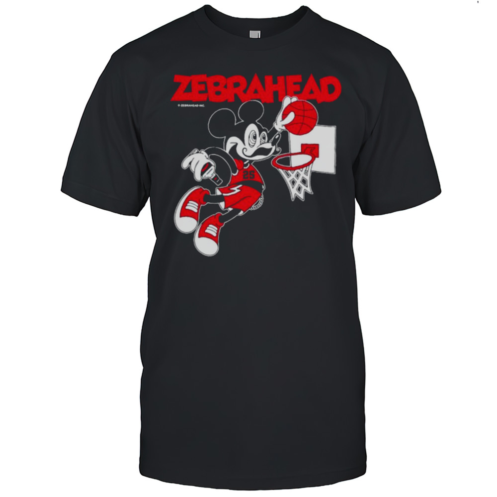 Zebrahead Mickey Mouse Slam Dunk T Shirts