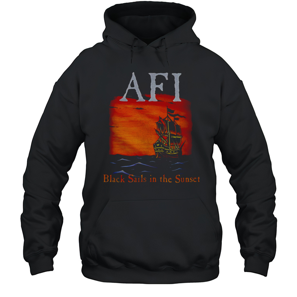 AFI Black Sails In The Sunset Shirt Unisex Hoodie