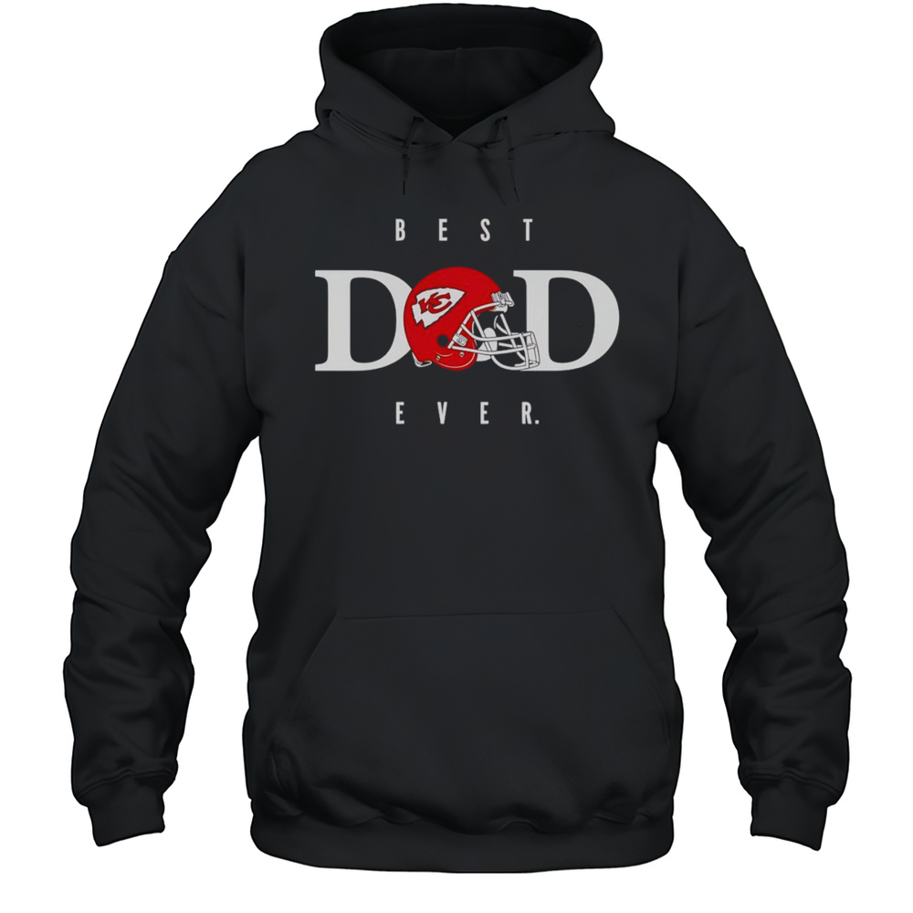 Best Dad Ever Kansas City Chiefs Shirt Unisex Hoodie