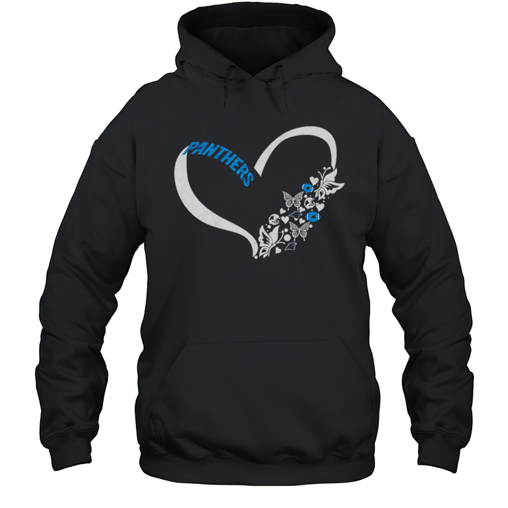 Butterflies In My Stomach Carolina Panthers NFL Shirt Unisex Hoodie