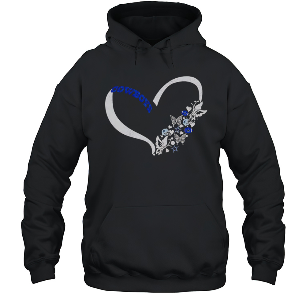 Butterflies In My Stomach Dallas Cowboys NFL Shirt Unisex Hoodie