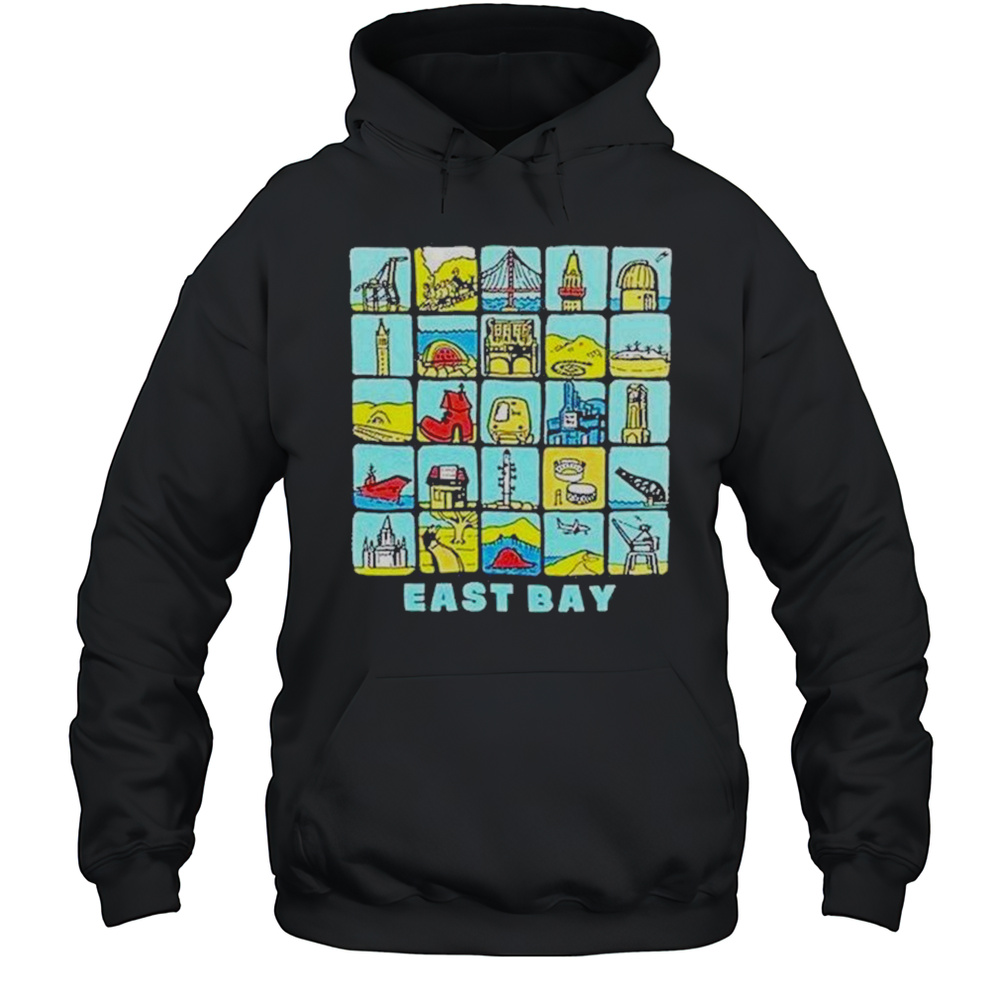 East Bay Landmarks Shirt Unisex Hoodie