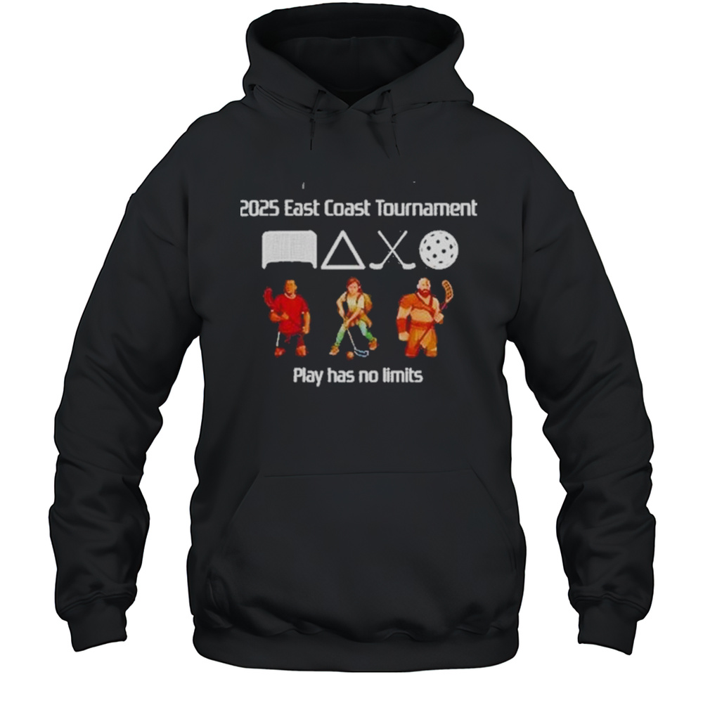 East Coast Tournament Play Has No Limits 2025 Shirt Unisex Hoodie