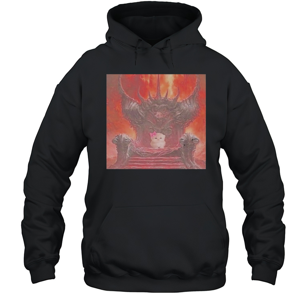 Evil Kitty Cat T-shirt Unisex Hoodie