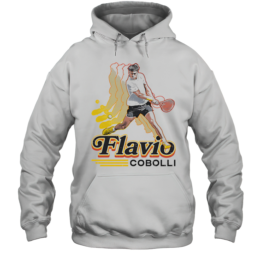 Flavio Cobolli Retro Shirt Unisex Hoodie