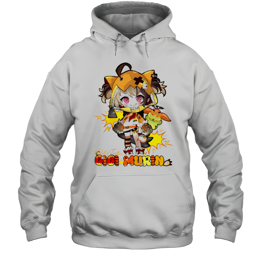 GigI Murin Holo Justice Hololive Fan Name Shirt Unisex Hoodie