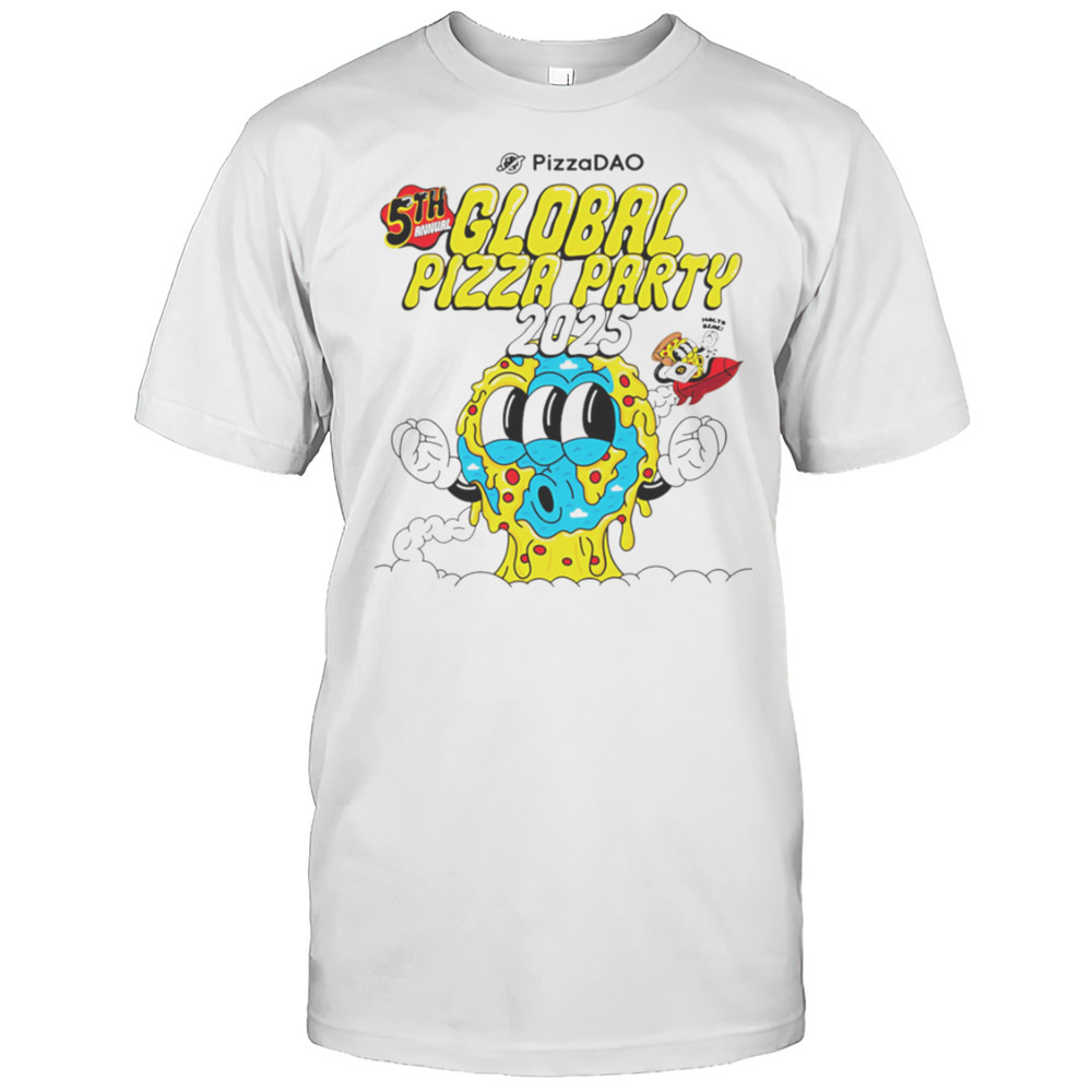Global Pizza Party 2025 Shirt