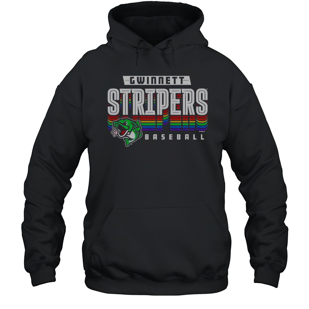 Gwinnett Stripers Bimm Ridder Pride Shirt Unisex Hoodie
