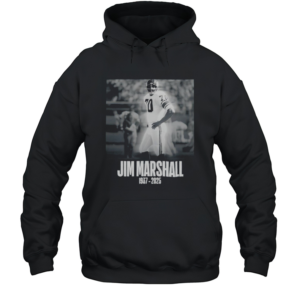 Jim Marshall 1937 2025 Shirt Unisex Hoodie
