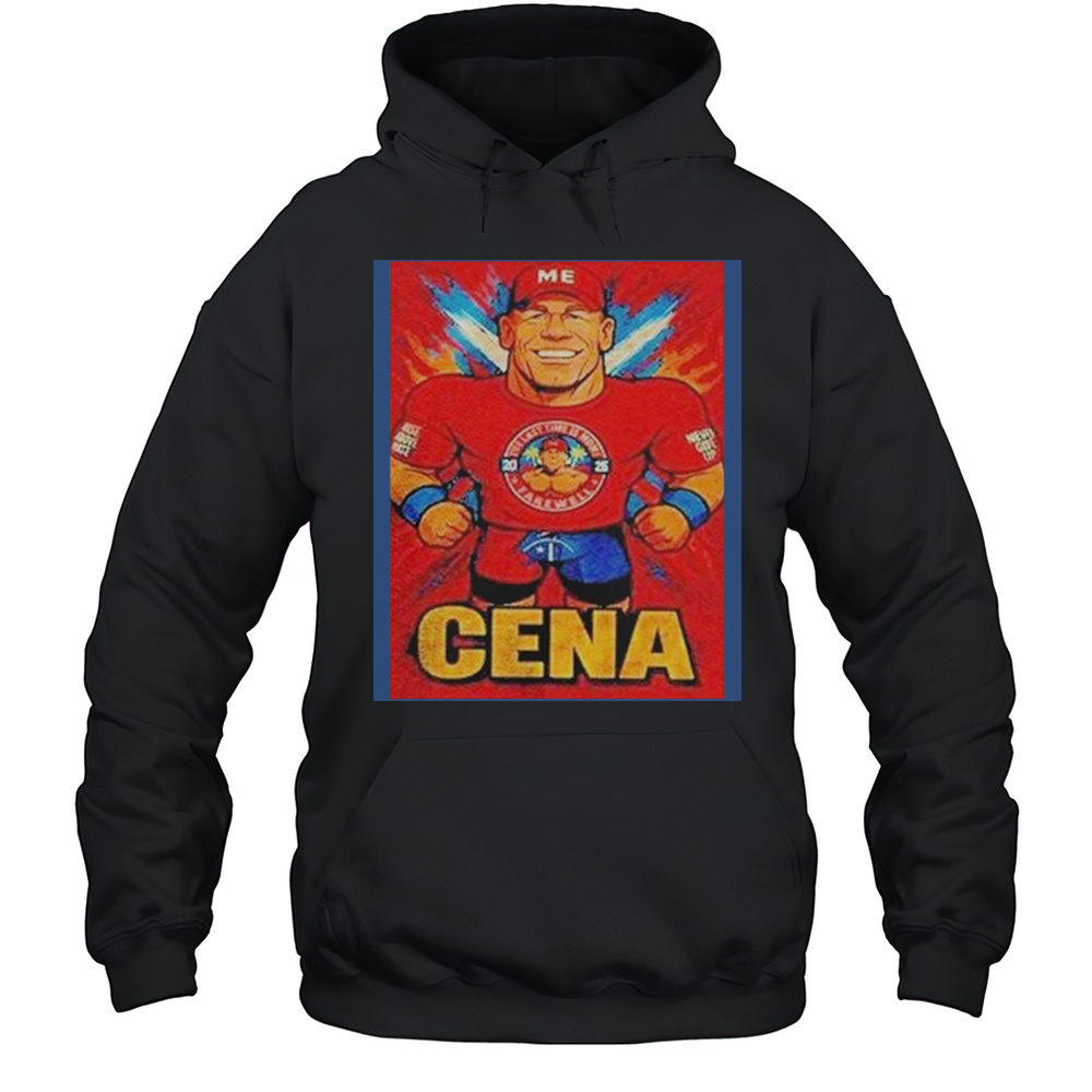 John Cena Cartoon 2025 Shirt Unisex Hoodie
