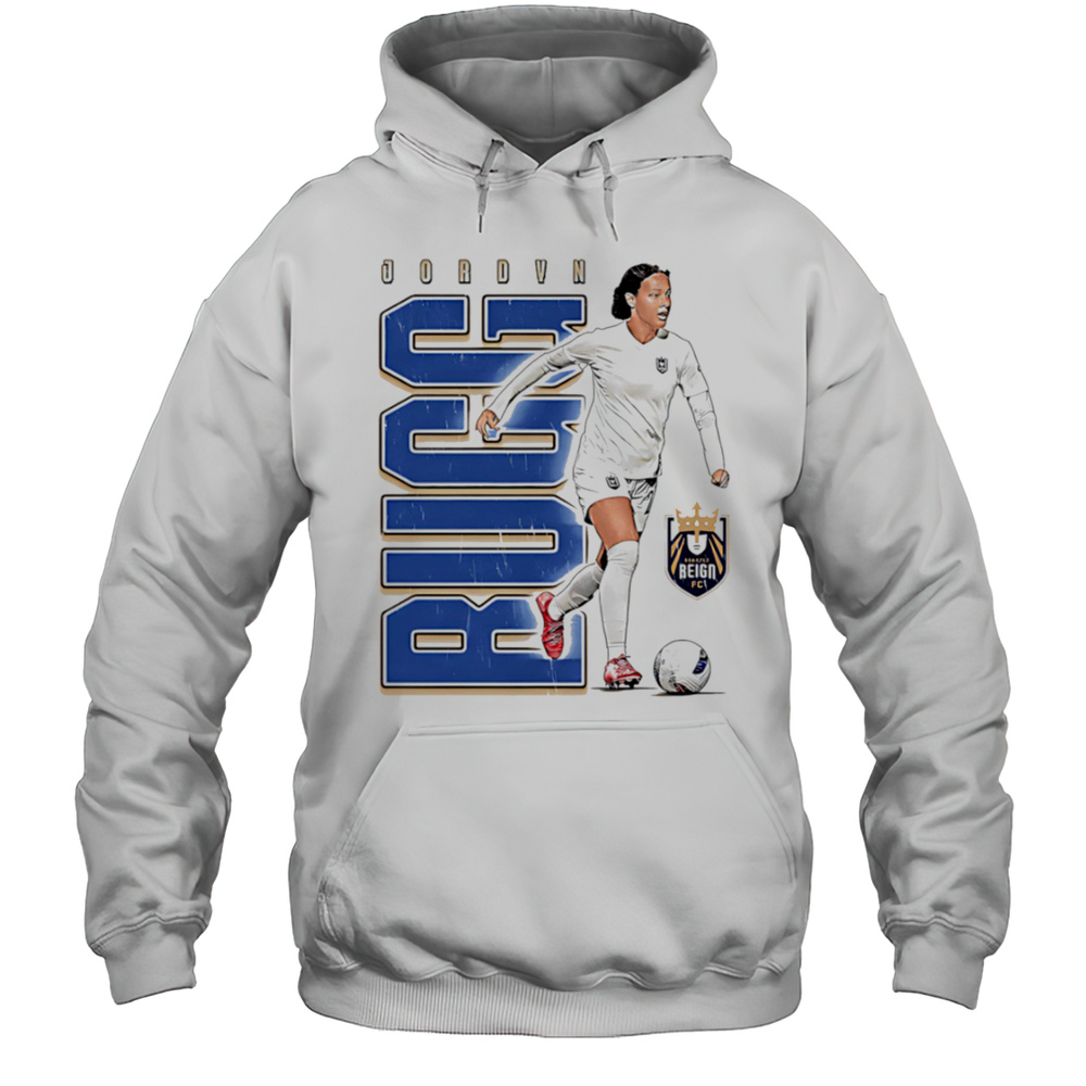 Jordyn Bugg Seattle Reign FC Retro Shirt Unisex Hoodie