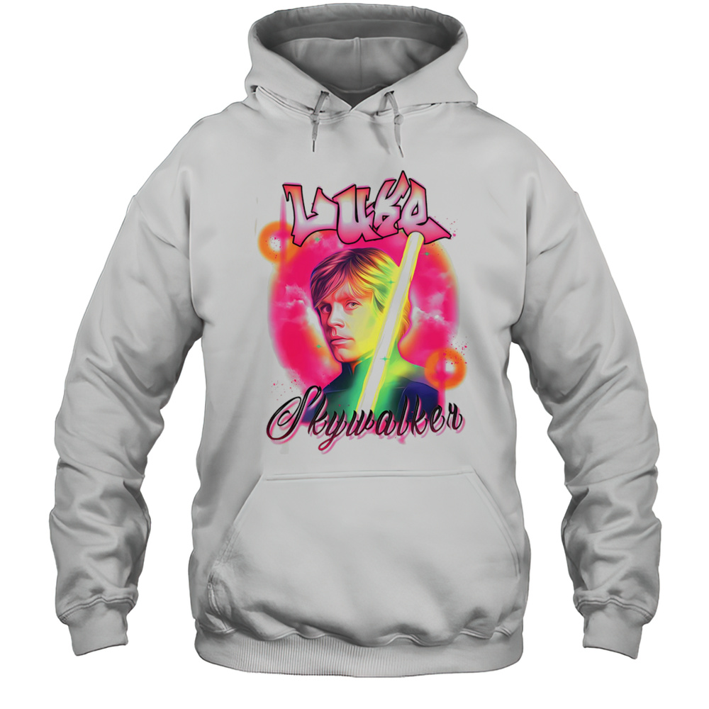 Luke Skywalker Colorful Shirt Unisex Hoodie