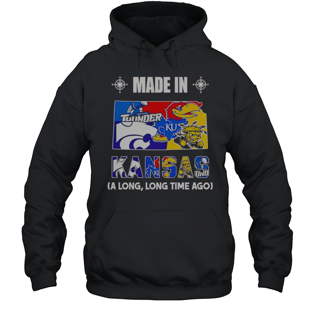 Made In Kansas A Long Long Time Ago T-Shirt Unisex Hoodie