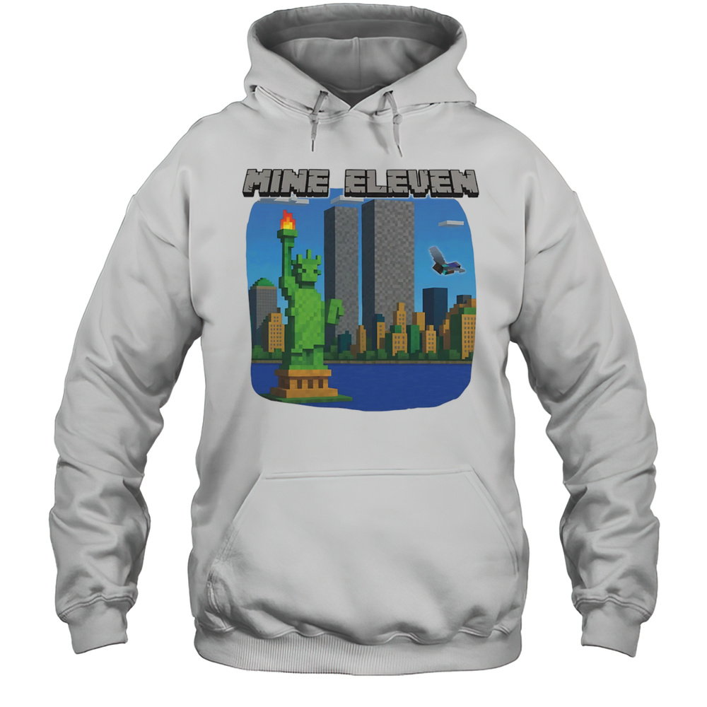 Mine Eleven Steve X Elytra Shirt Unisex Hoodie