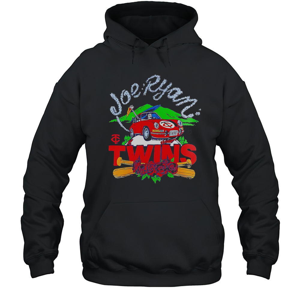 Minnesota Twins Joe Ryan X Homage X Grateful Dead Baseball Shirt Unisex Hoodie