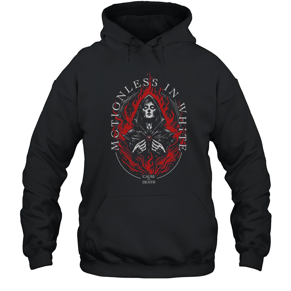 Motionless In White Cause Of Death Shirt Unisex Hoodie