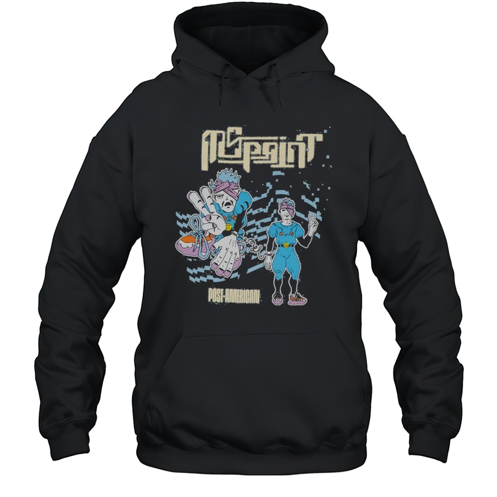 Mspaint Post American T-shirt Unisex Hoodie