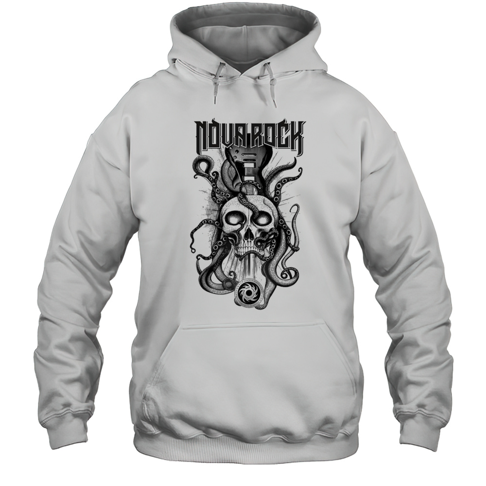 Nova Rock 2025 At Pannonia Fields In Nickelsdorf Austria On June 11-14 2025 Sword Skull Shirt Unisex Hoodie