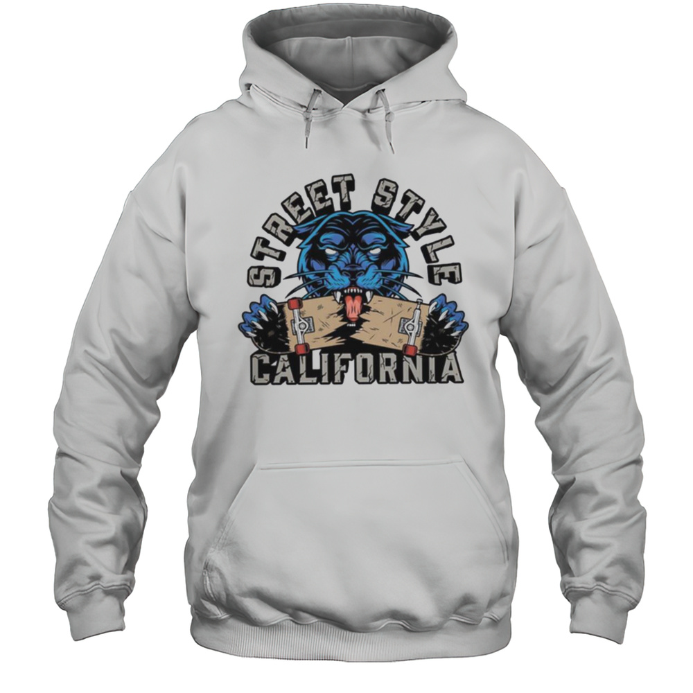 Panther Street Style California Shirt Unisex Hoodie