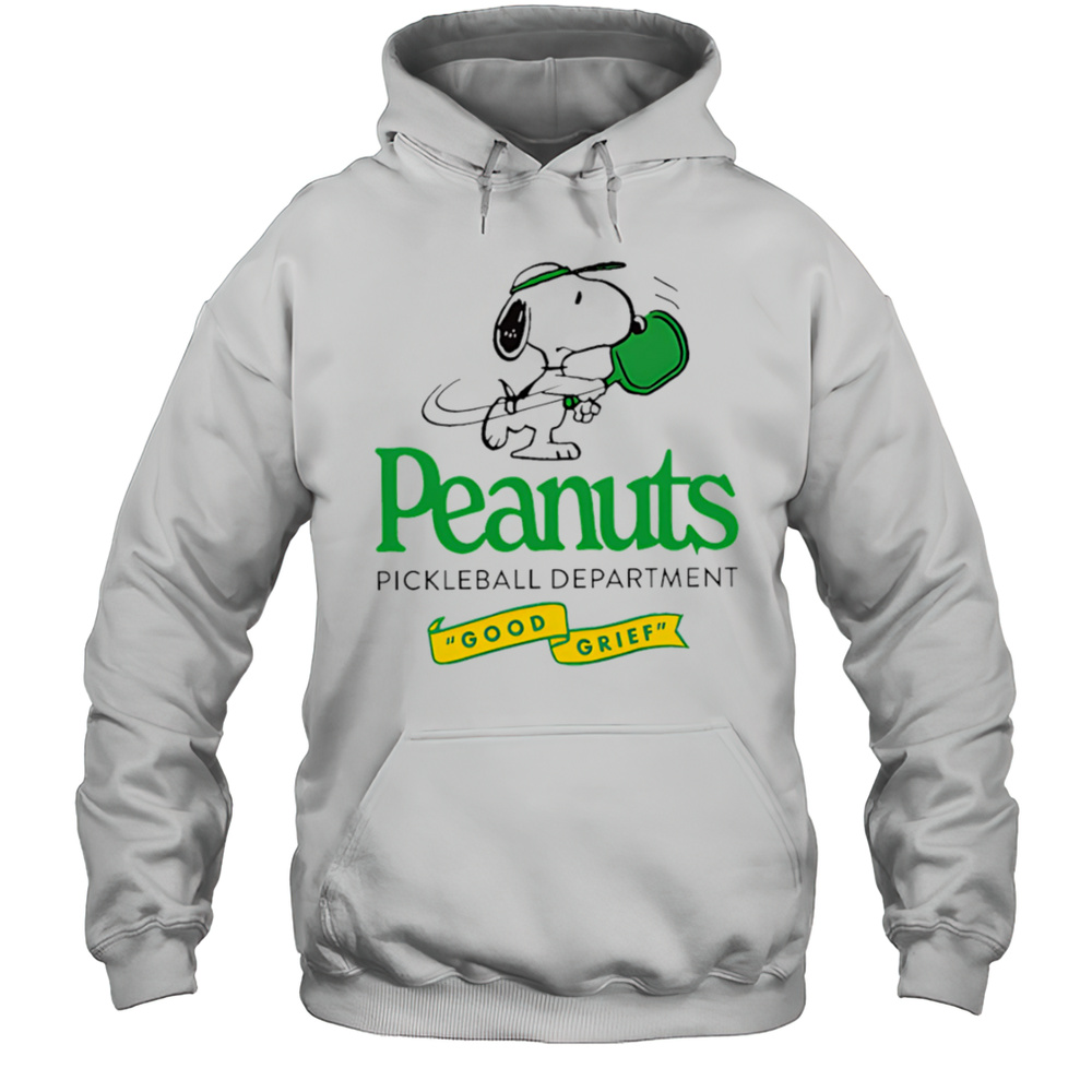 Peanuts Pickleball Department Shirt Unisex Hoodie