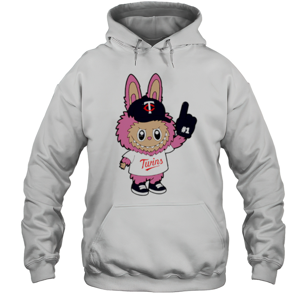 Pink Labubu Minnesota Twins Labubu MLB Baseball Shirt Unisex Hoodie