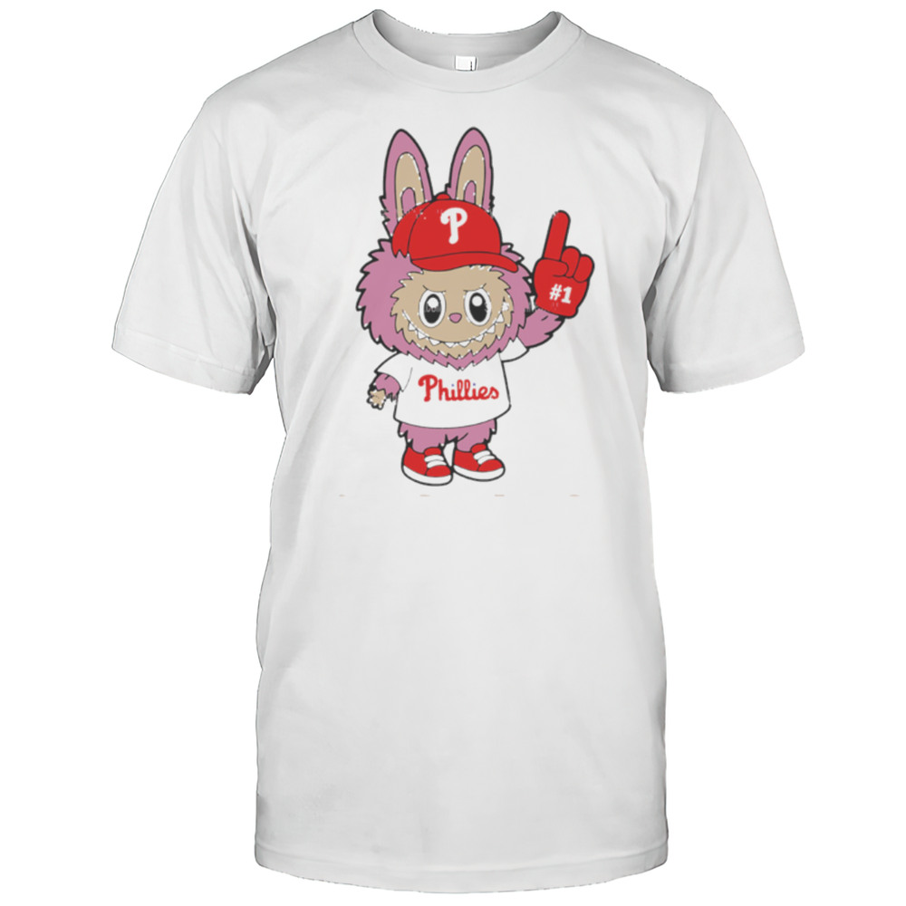 Pink Labubu Philadelphia Phillies Labubu MLB Baseball Shirt