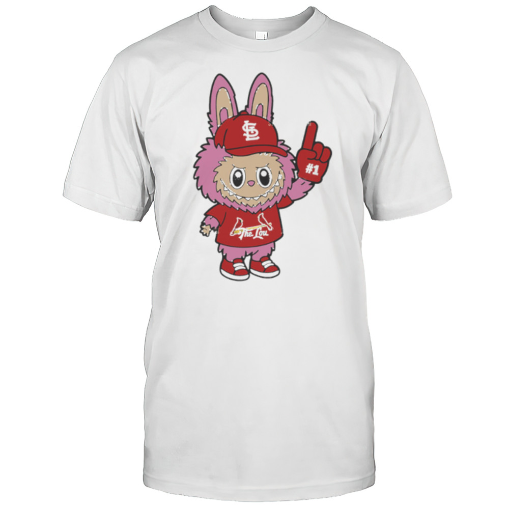 Pink Labubu St Louis Cardinals Labubu MLB Baseball Shirt