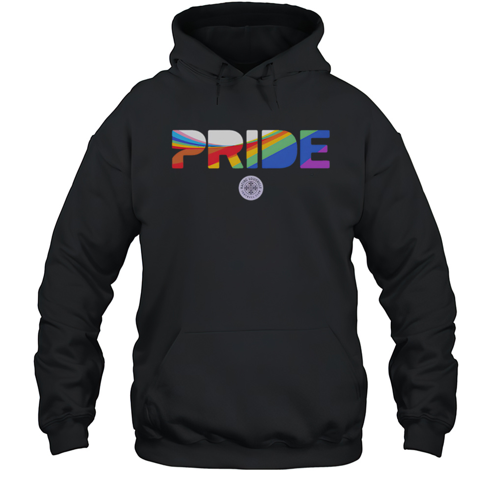Racing Louisville FC Pride Stripes 2025 Shirt Unisex Hoodie