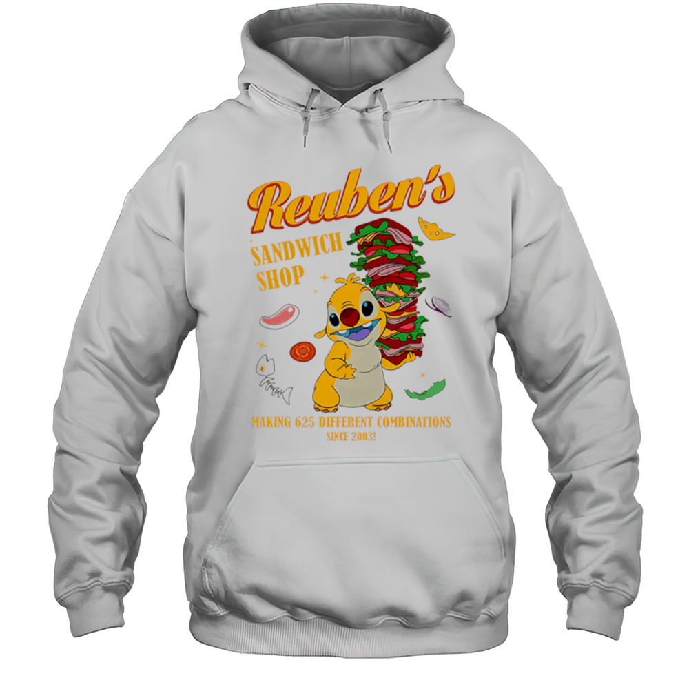 Reubens Sandwich Shop Haring 625 Different Combinations Shirt Unisex Hoodie