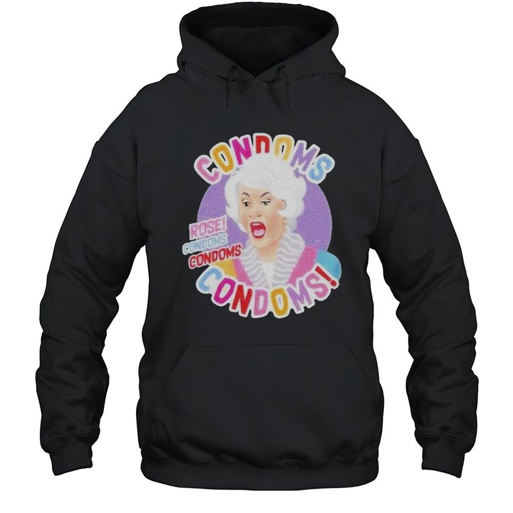 Rose Condoms Shirt Unisex Hoodie