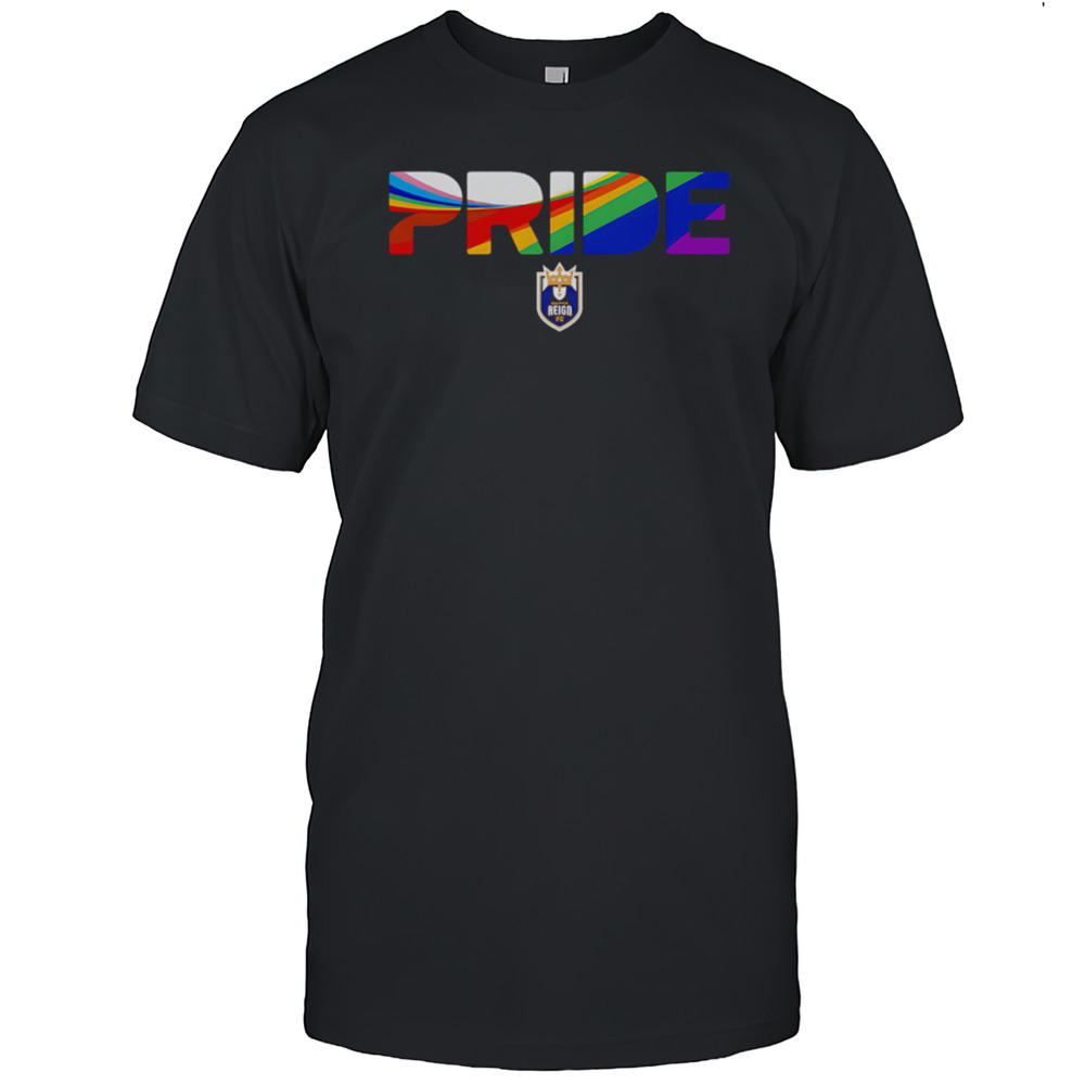 Seattle Reign FC Wave Pride Stripes 2025 Shirt