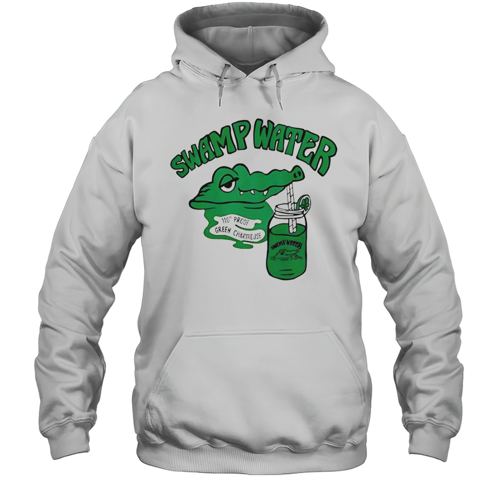 Swamp Water 110 Proof Green Chartreuse T-Shirt Unisex Hoodie