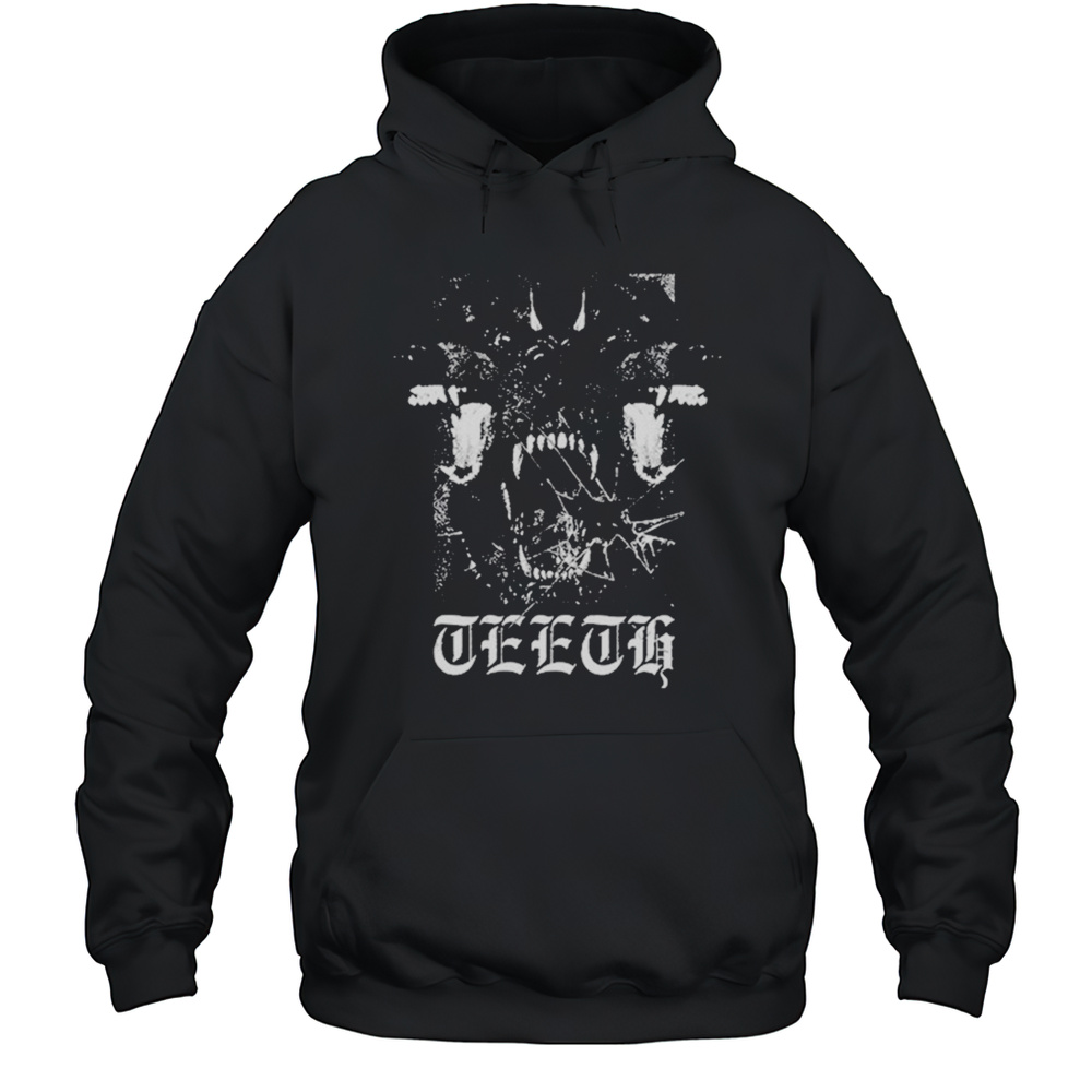 Teeth Dog T-shirt Unisex Hoodie