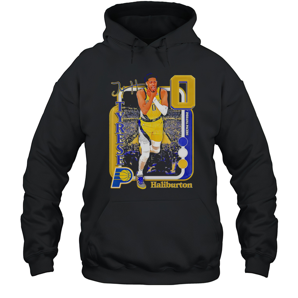 Tyrese Haliburton NBA Finals 2025 Card-Tyrese Shirt Unisex Hoodie