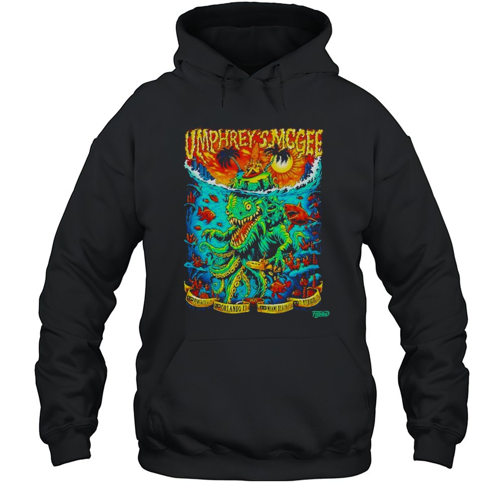 Umphreys McGee Summer 2025 Florida Tour Schedule Shirt Unisex Hoodie