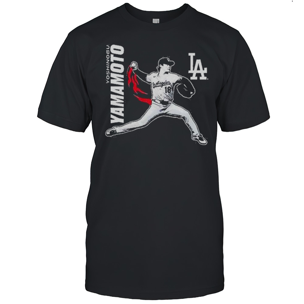 Yoshinobu Yamamoto Los Angeles Dodgers Player Shirt