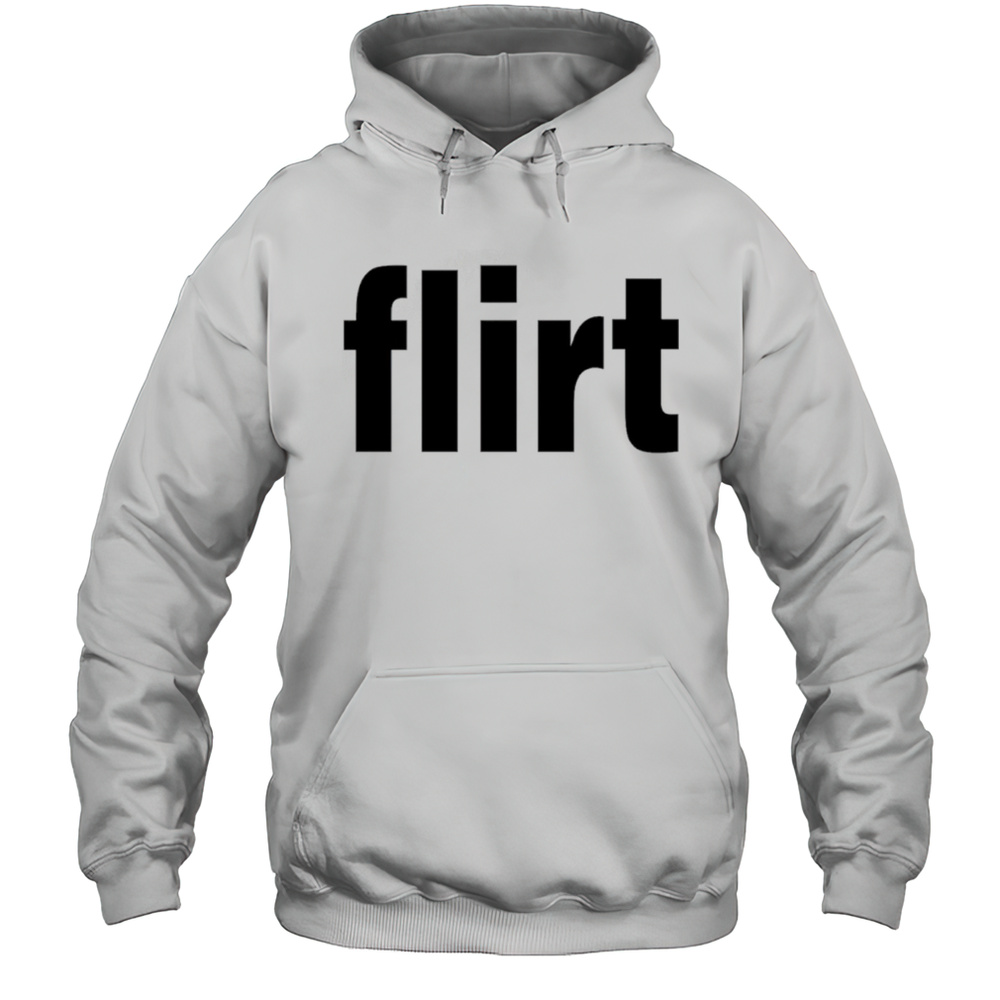Amelia Dimoldenberg Wearing Flirt Shirt Unisex Hoodie
