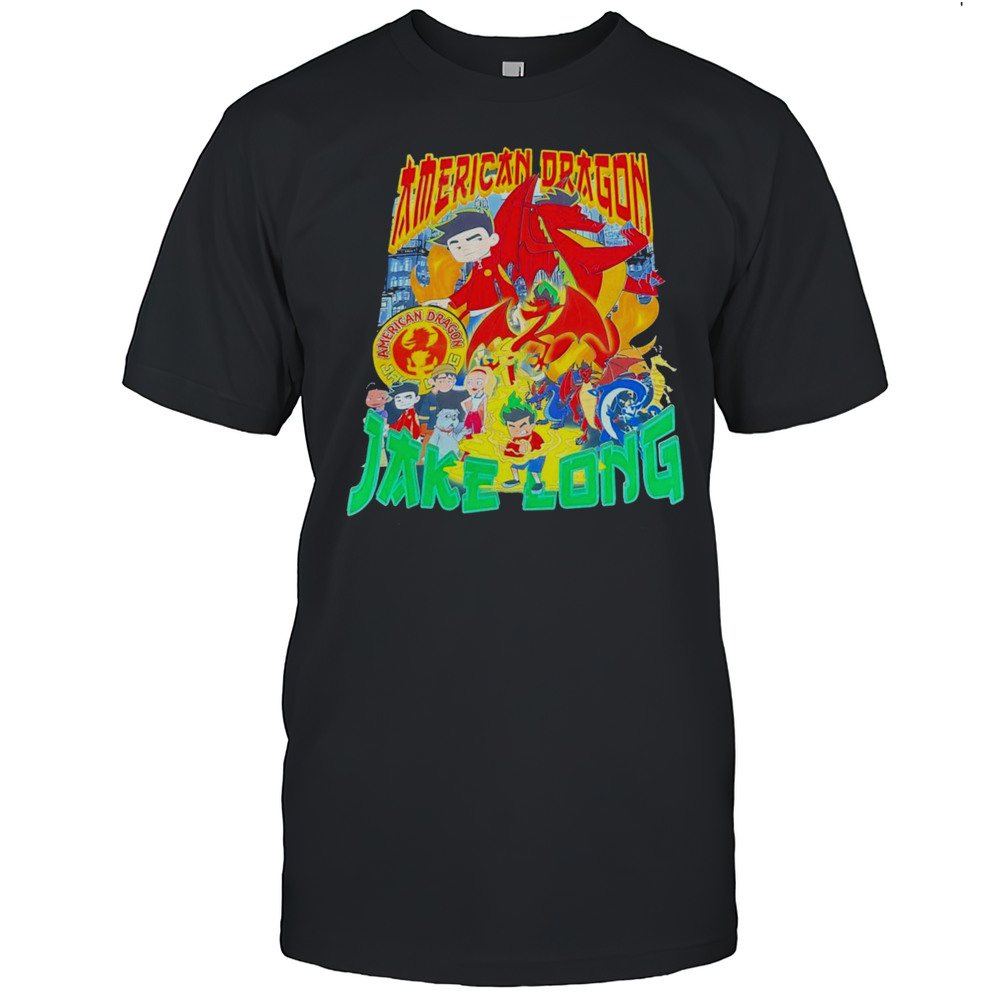 American Dragon Jake Long Graphic Shirt