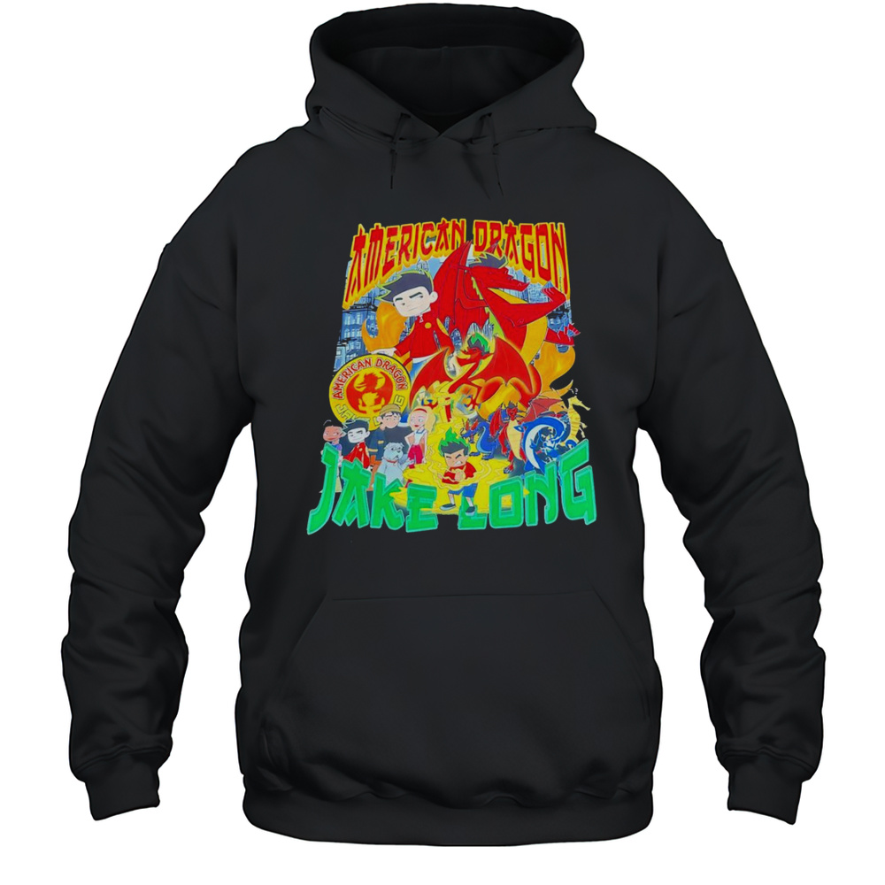 American Dragon Jake Long Graphic Shirt Unisex Hoodie